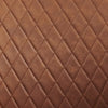 Chaise de salle à manger Sierra - Microfibre Cognac - Pivotante à 360°