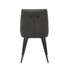 Skandi Dining Chair - Anthracite Microfiber