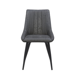 Skandi Dining Chair - Anthracite Microfiber