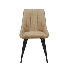 Skandi Eetkamerstoel - Beige Microfiber