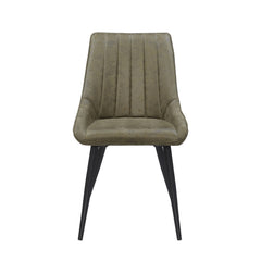 Skandi Sedia Da Pranzo - Microfibra Verde