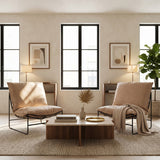 Sofa Relax Fauteuil - Beige Microvezel