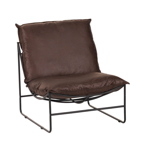 Sofa Relax Fauteuil - Donkerbruin Microvezel