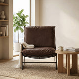 Sofa Relax Fauteuil - Donkerbruin Microvezel