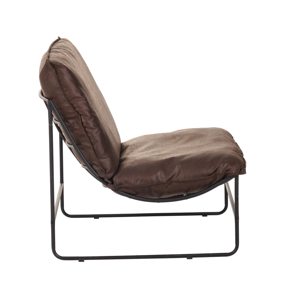 Sofa Relax Fauteuil - Donkerbruin Microvezel