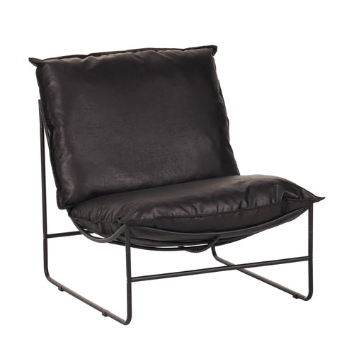 Sofa Relax Fauteuil - Zwart Microvezel
