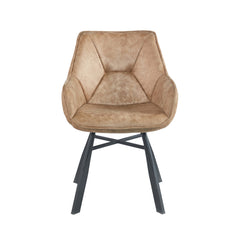 Solido Sedia Da Pranzo - Microfibra Beige