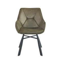 Solido Sedia Da Pranzo - Microfibra Verde