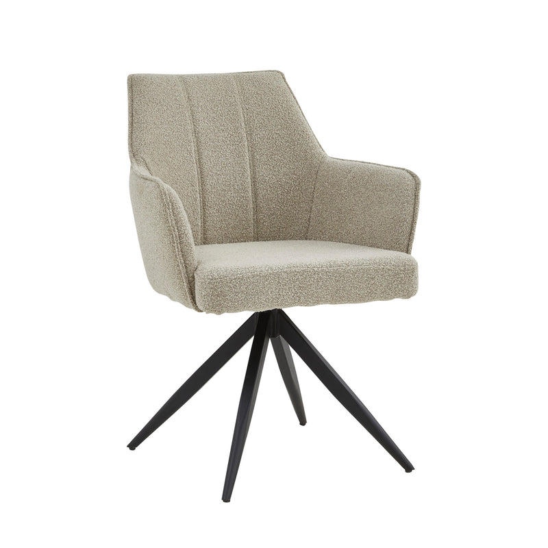 Sophie Dining Chair - Beige Bouclé