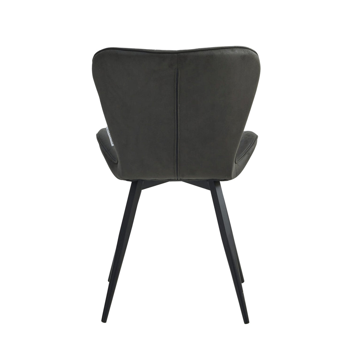 Star Eetkamerstoel - Antraciet Microfiber