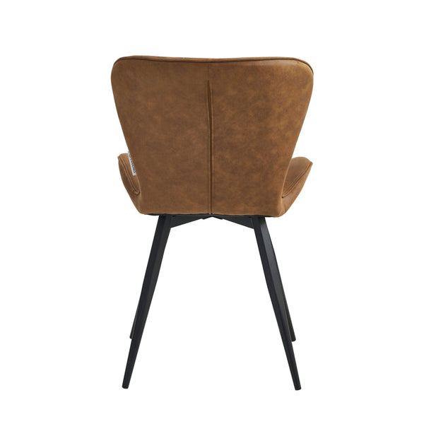 Star Sedia Da Pranzo - Microfibra Cognac