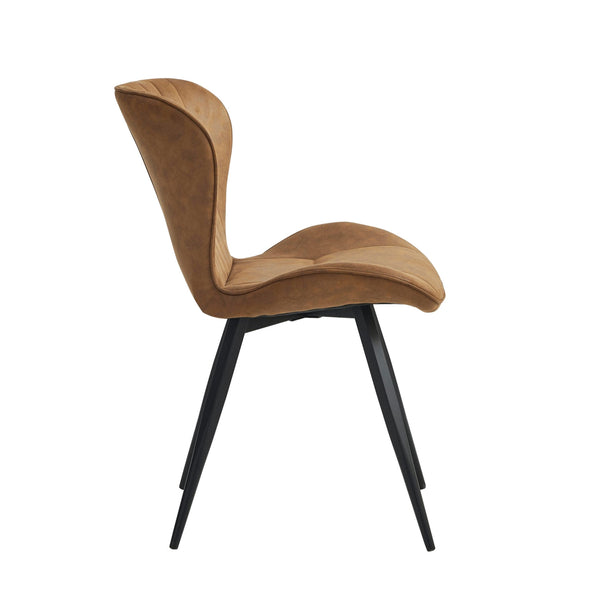 Star Sedia Da Pranzo - Microfibra Cognac