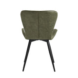 Star Eetkamerstoel - Groen Microfiber