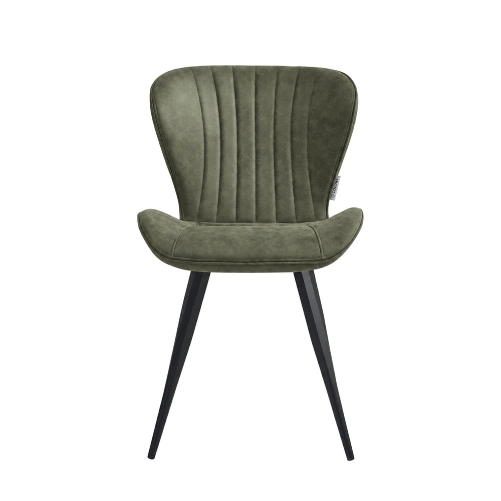 Star Eetkamerstoel - Groen Microfiber
