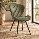 Star Eetkamerstoel - Groen Microfiber
