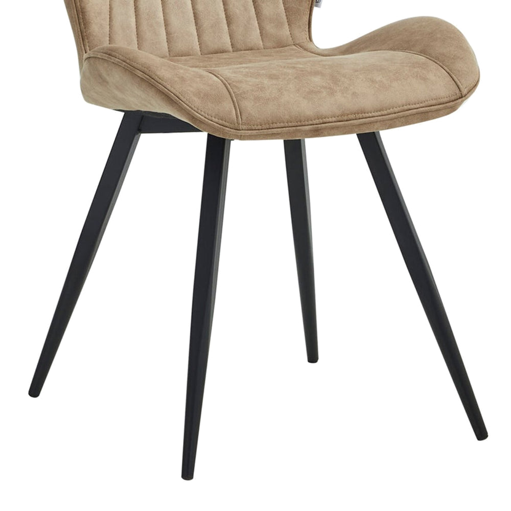 Star Eetkamerstoel - Sand Microfiber