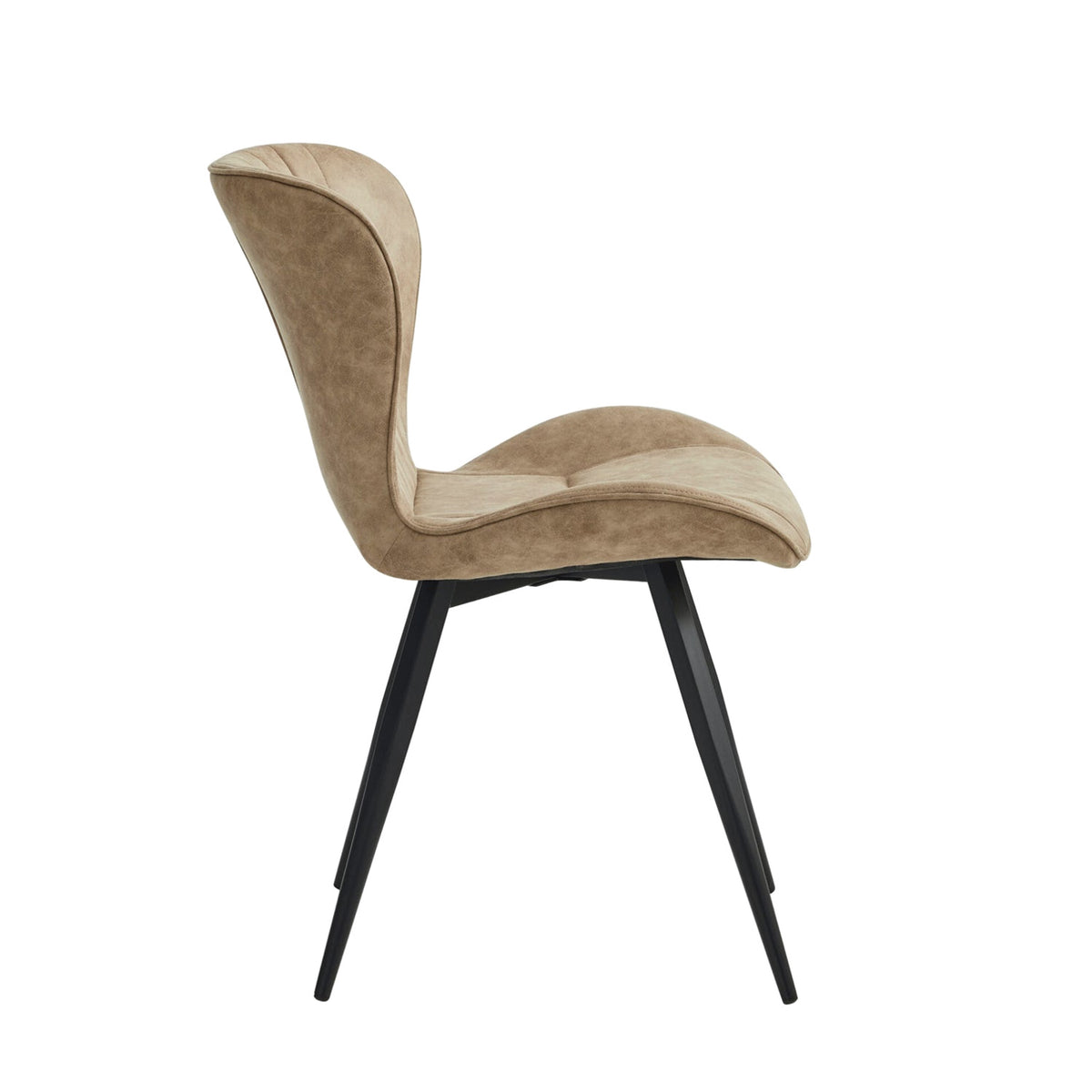Star Eetkamerstoel - Sand Microfiber