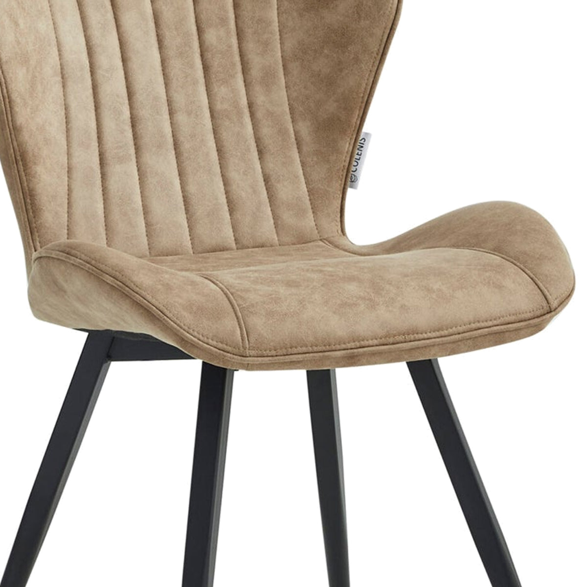 Star Eetkamerstoel - Sand Microfiber
