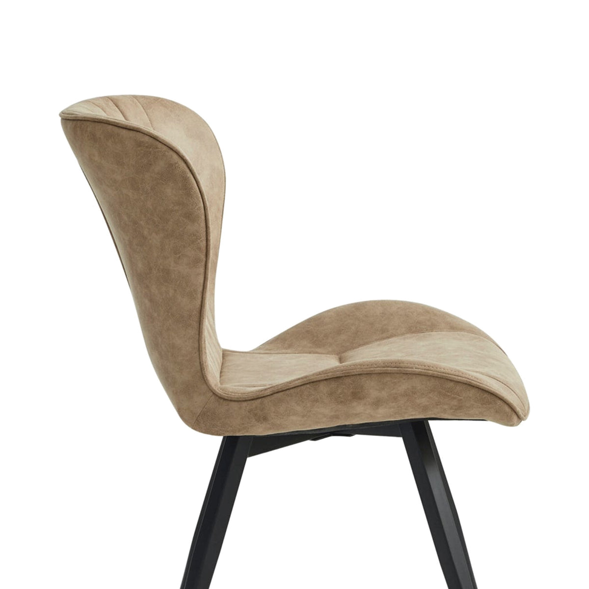 Star Eetkamerstoel - Sand Microfiber