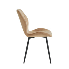 Sunny Sedia Da Pranzo - Velluto Beige