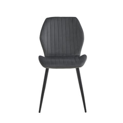 Sunny Eetkamerstoel - Grijs Velvet