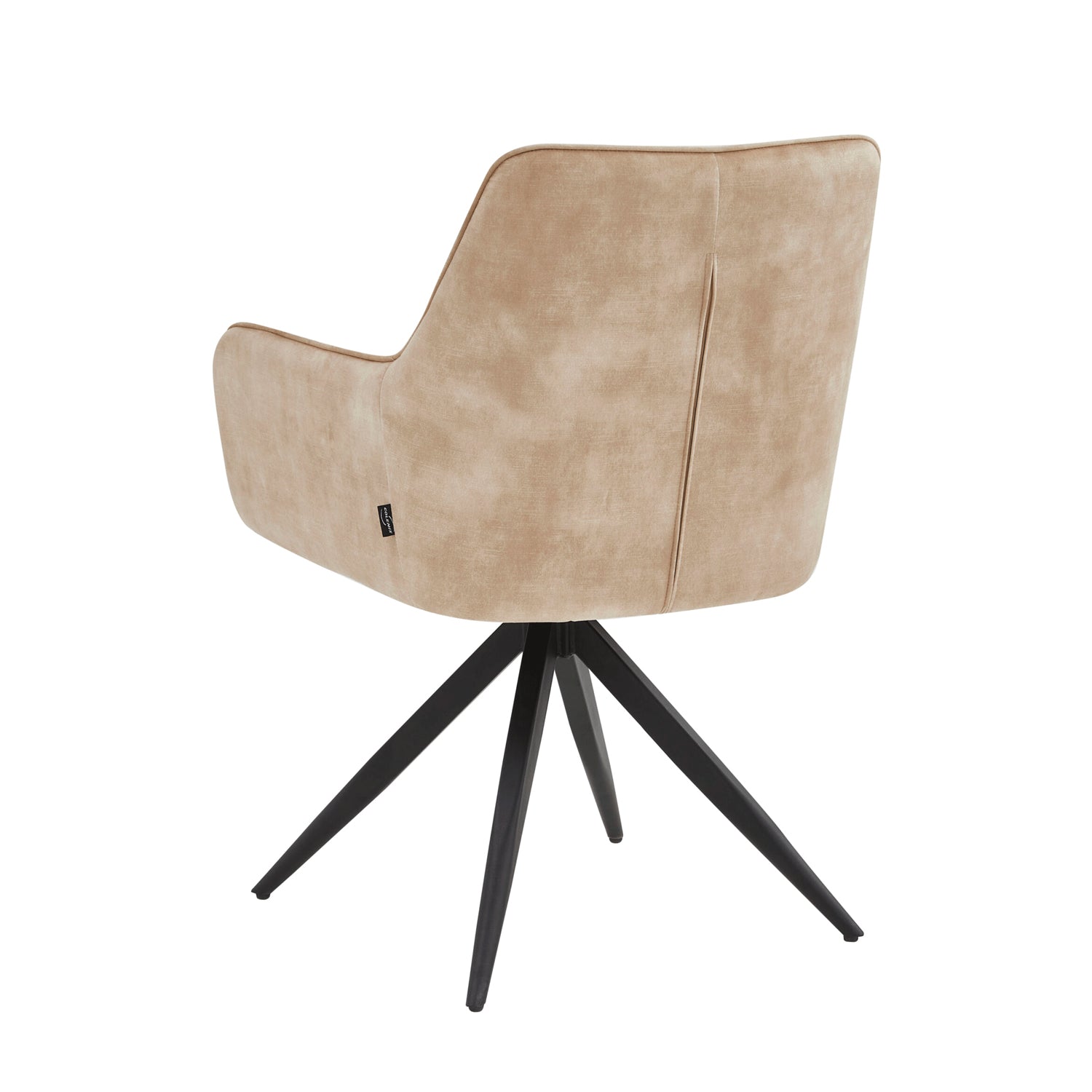Tess Esszimmerstuhl - Beige Adore Samt
