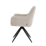 Chaise de salle à manger Tess - Chenille beige