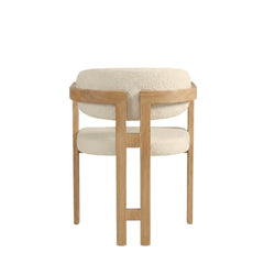 Tokyo Eetkamerstoel - Beige - Beige Metalen Poten