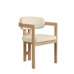 Tokyo Eetkamerstoel - Beige - Beige Metalen Poten