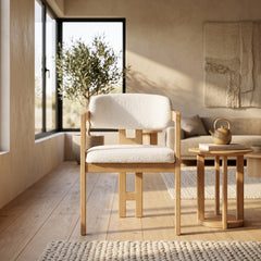 Tokyo Esszimmerstuhl - Beige - Beige Metallbeine