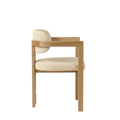 Tokyo Eetkamerstoel - Beige - Beige Metalen Poten