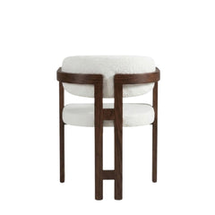 Tokyo Esszimmerstuhl - Beige - Braune Metallbeine