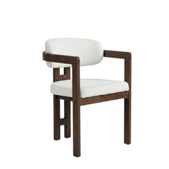 Tokyo Esszimmerstuhl - Beige - Braune Metallbeine