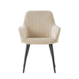 Veli Eetkamerstoel - Beige Velvet