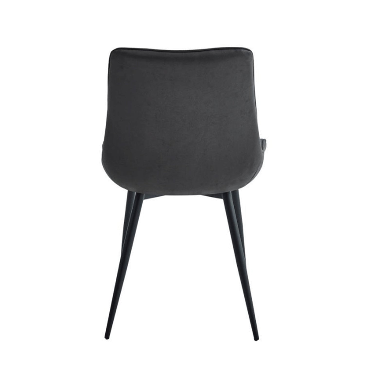Verta Eetkamerstoel - Antraciet Microfiber