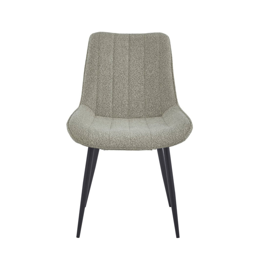 Verta Eetkamerstoel - Beige Bouclé