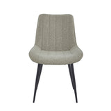 Verta Eetkamerstoel - Beige Bouclé