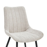 Verta Eetkamerstoel - Beige Chenille