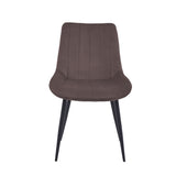 Verta Eetkamerstoel - Bruin Velvet
