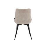 Verta Eetkamerstoel - Beige Adore Velvet