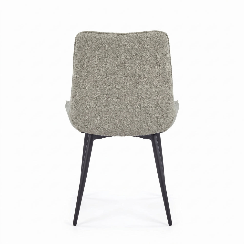 Verta Eetkamerstoel - Beige Bouclé