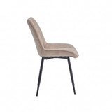 Verta Eetkamerstoel - Beige Microvezel