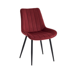 Verta Eetkamerstoel - Bordeaux Velvet