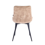 Verta Eetkamerstoel - Champagne Adore Velvet