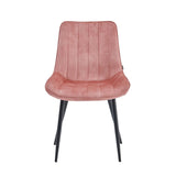 Verta Eetkamerstoel - Roze Adore Velvet