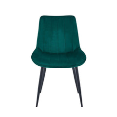 Verta Eetkamerstoel - Groen Velvet