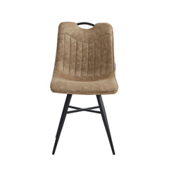 Verty Esszimmerstuhl - Beige Mikrofaser