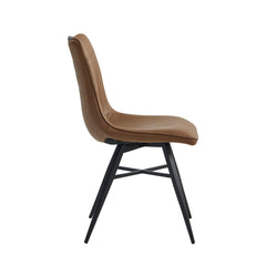 Verty Eetkamerstoel - Cognac PU