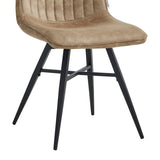 Verty Eetkamerstoel - Beige Microfiber