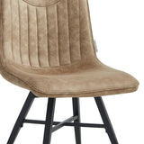 Verty Eetkamerstoel - Beige Microfiber